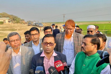 'হাওরের ফসল কৃষকের ঘরে তুলে দেওয়াই আমাদের প্রধান লক্ষ্য'

