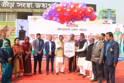 জয়পুরহাটে শেখ কামাল আন্তঃস্কুল ও মাদ্রাসা অ্যাথলেটিকস প্রতিযোগিতা

