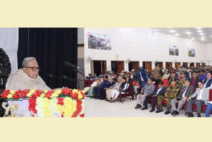 আস্থা অর্জনে জনপ্রতিনিধিদের নিষ্ঠার সঙ্গে কাজ করার আহ্বান রাষ্ট্রপতির

