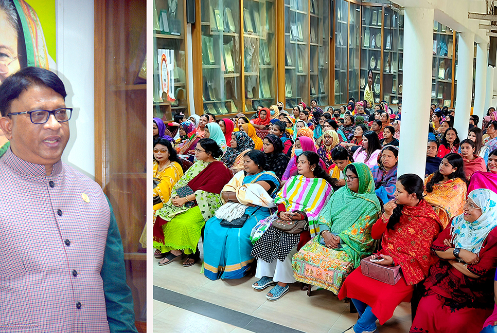 'নারীর ক্ষমতায়নে বঙ্গবন্ধু কন্যা কাজ করে যাচ্ছেন'