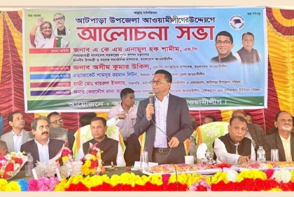 সারাদেশে নদী ভাঙন রোধে কাজ করছে সরকার : এনামুল হক শামীম