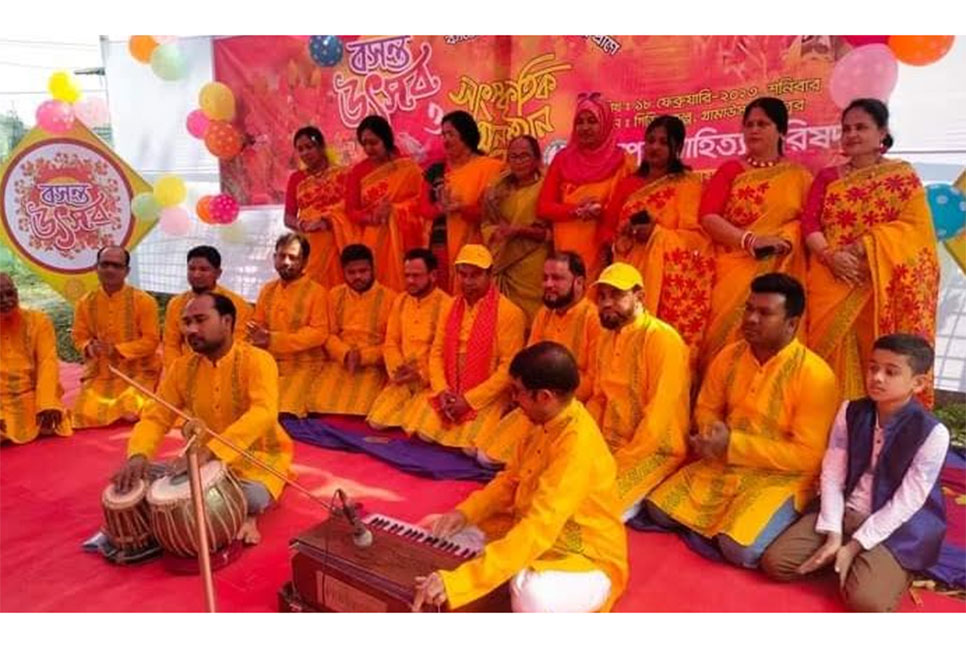 ফুলপুরে বসন্ত উৎসব ও সাংস্কৃতিক অনুষ্ঠান 
