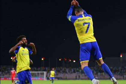 রোনালদোর জোড়া অ্যাসিস্ট; শীর্ষে আল-নাসর