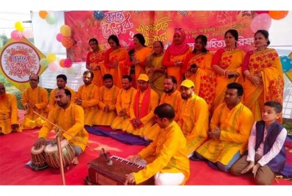 ফুলপুরে বসন্ত উৎসব ও সাংস্কৃতিক অনুষ্ঠান 
