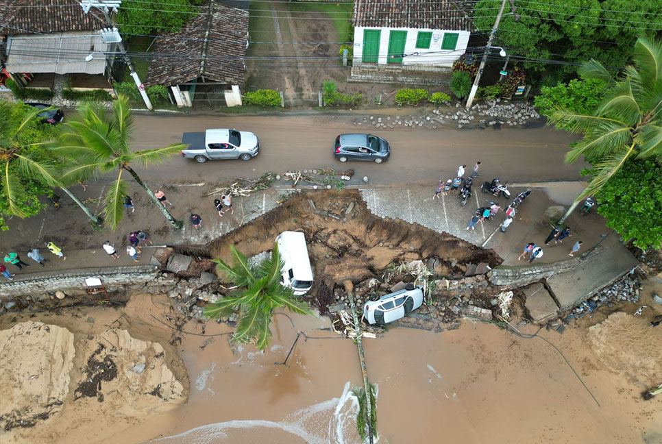 ব্রাজিলে বন্যা-ভূমিধস; নিহত ৩৬