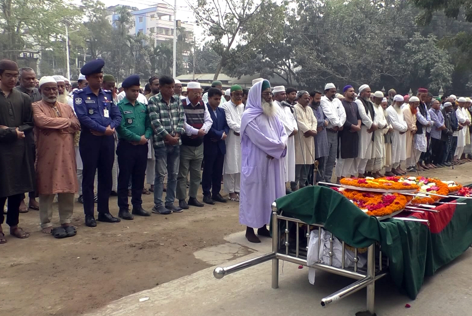 রংপুর জাপার আহ্বায়ক নান্টুর দাফন সম্পন্ন