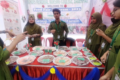 বাগেরহাটে খাদ্যের পুষ্টিমান নিয়ে ফুডফেয়ার 