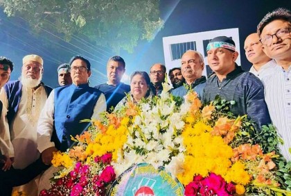 কিশোরগঞ্জে বিনম্র শ্রদ্ধায় ভাষা শহীদদের স্মরণ
