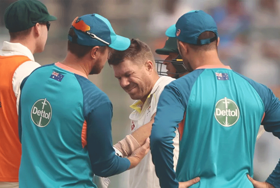 অস্ট্রেলিয়া শিবিরে আরও বড় ধাক্কা, ছিটকে গেলেন ওয়ার্নার