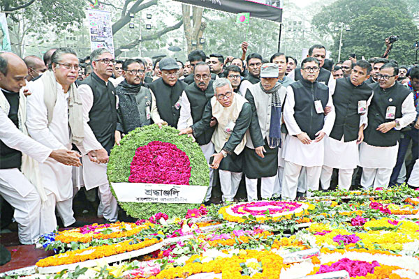 বিনম্র শ্রদ্ধায় ভাষা শহীদদের স্মরণ