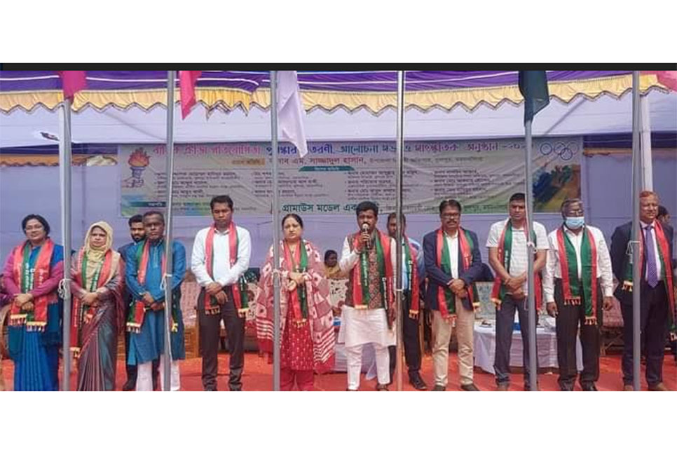 ফুলপুরে গ্রামাউস মডেল একাডেমির বার্ষিক ক্রীড়ানুষ্ঠান ও পুরস্কার বিতরণ 