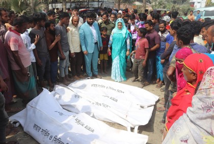 বগুড়ায় বাসচাপায় সিএনজি চালকসহ ৪ জন নিহত