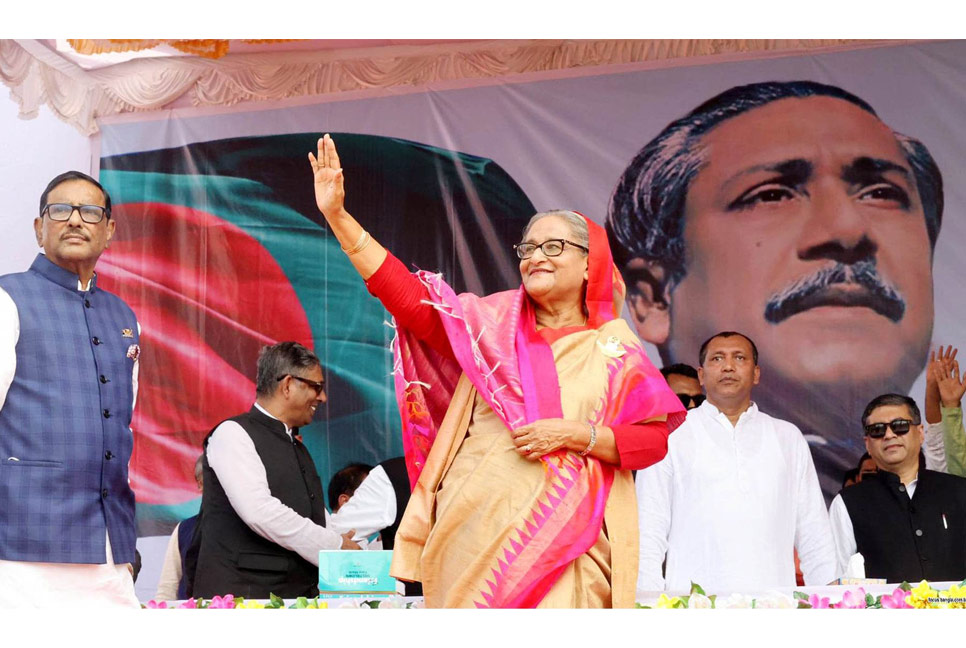 ৪৮টি উন্নয়ন প্রকল্পের উদ্বোধন করলেন প্রধানমন্ত্রী