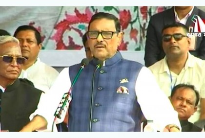 বিএনপির পতনযাত্রা শুরু হয়েছে : ওবায়দুল কাদের

