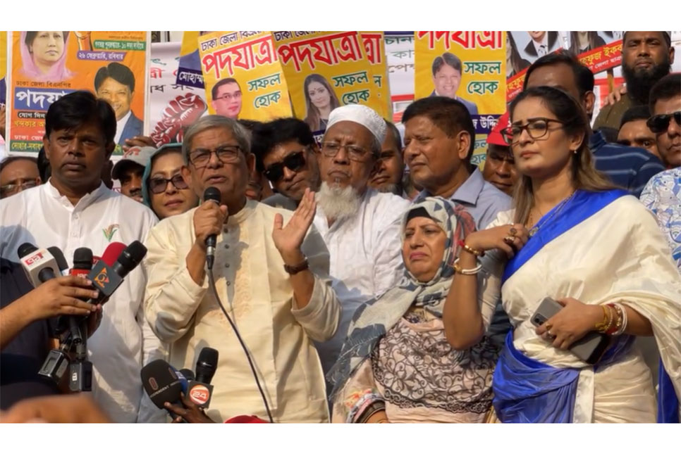 এবার আর মার খেতে রাজি নই : মির্জা ফখরুল  

