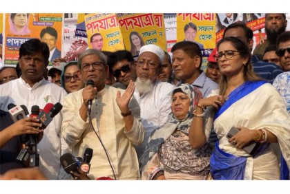 এবার আর মার খেতে রাজি নই : মির্জা ফখরুল  

