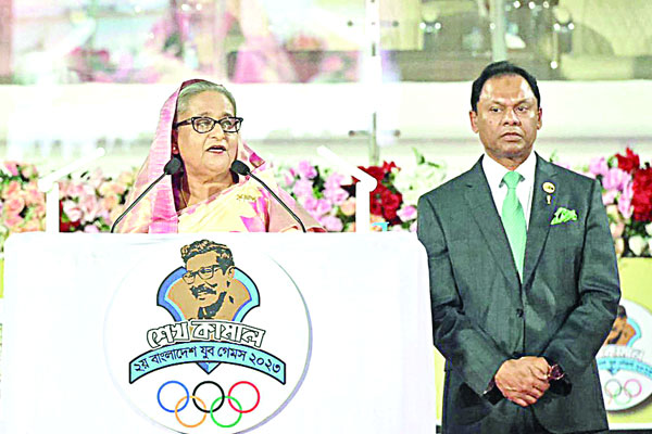 বাংলাদেশে তৈরি হবে স্মার্ট খেলোয়াড় : প্রধানমন্ত্রী