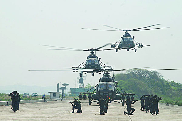 শীতকালীন মহড়া