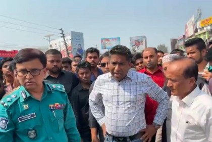 বরিশালে নথুল্লাবাদ কেন্দ্রীয় বাস টার্মিনালে শৃঙ্খলা ফেরানোর উদ্যোগ