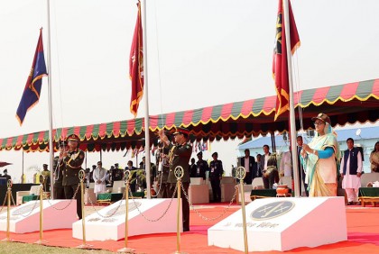 বীর মুক্তিযোদ্ধা আবদুল হামিদ সেনানিবাস উদ্বোধন 