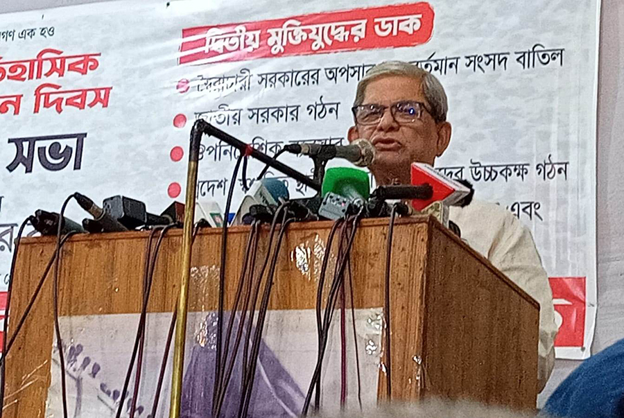 ভিন্ন দল করার জন্য স্বাধীনতা যুদ্ধে যাদের অবদান তাদের স্মরণ করা হয় না: ফখরুল 