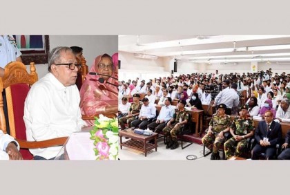 মেডিকেল কলেজে স্বল্প খরচে চিকিৎসা নিশ্চিতের তাগিদ রাষ্ট্রপতির


