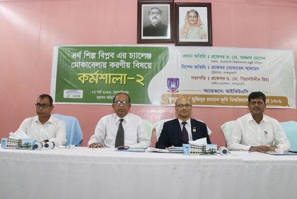 বশেমুরকৃবিতে দিনব্যাপী কর্মশালা অনুষ্ঠিত