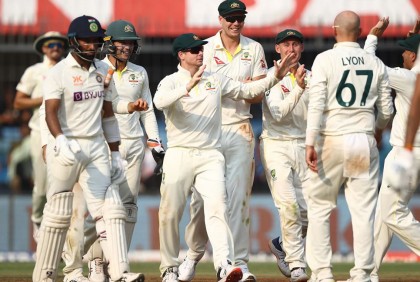 ভারত-অস্ট্রেলিয়ার তৃতীয় টেস্টও তিনদিনে শেষ হওয়ার অপেক্ষায়