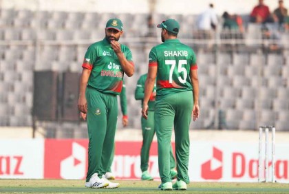 সিরিজ বাঁচানোর লড়াইয়ে ফিল্ডিংয়ে বাংলাদেশ