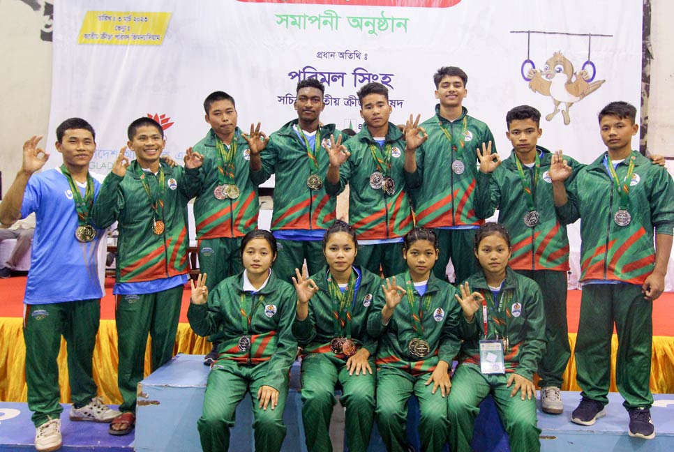 জিমন্যাস্টিকসে দেশসেরা কোয়ান্টাম