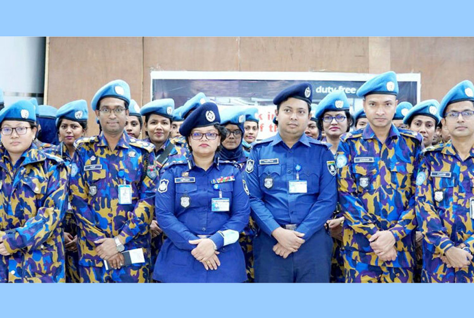 জাতিসংঘ শান্তিরক্ষা মিশনে গেলেন ১৪০ পুলিশ সদস্য