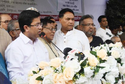 ১০০ বছরেও আওয়ামী লীগকে নামাইতে পারবেন না : মেয়র তাপস

