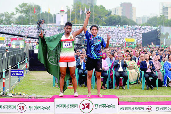 দ্রুততম তরুণ নাইম তরুণী আইরিন