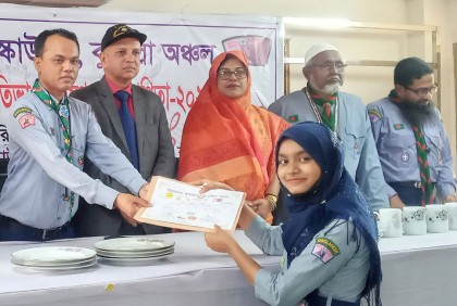 স্কাউটস কুমিল্লা অঞ্চলে প্রতিভা অন্বেষণ 