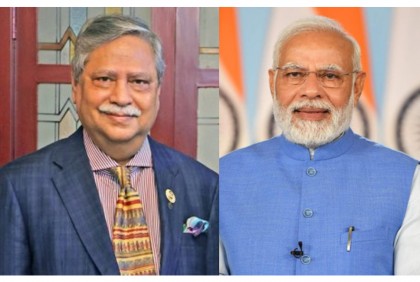 নবনির্বাচিত রাষ্ট্রপতিকে মোদির অভিনন্দন