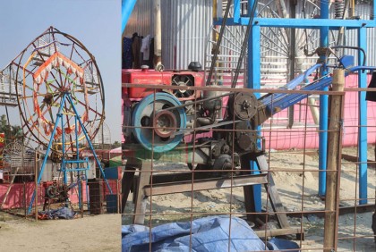 মেলায় শ্যালো মেশিনে নাগরদোলা, দুর্ঘটনায় আহত ৩