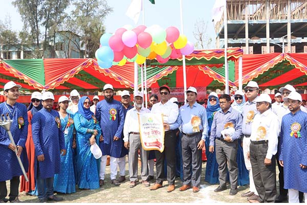 বরিশাল কালেক্টরেট স্কুল অ্যান্ড কলেজে বার্ষিক ক্রীড়া প্রতিযোগিতা ও পুরস্কার বিতরণী