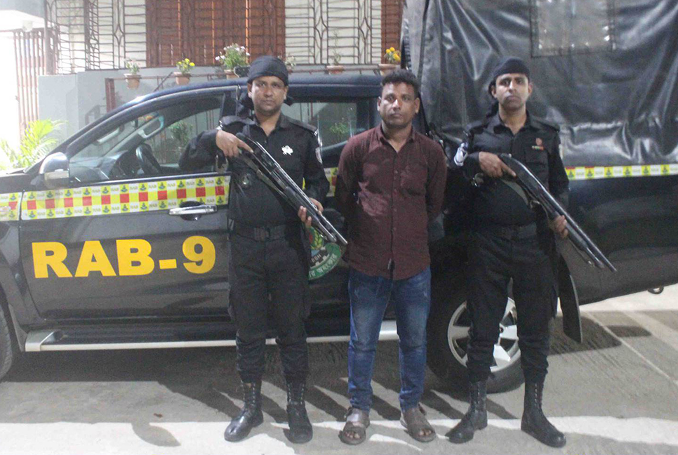 সরাইলে হত্যা মামলার প্রধান আসামি গ্রেফতার  