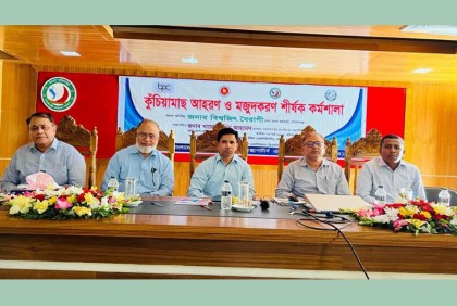 গোপালগঞ্জে কুঁচিয়া মাছ আহরণ ও মজুদকরণ শীর্ষক কর্মশালা