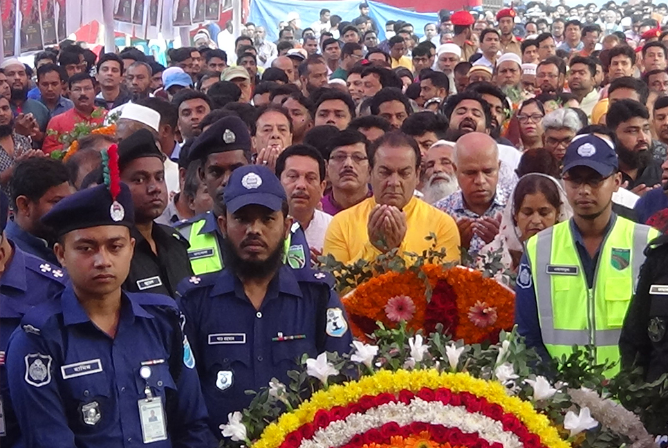 ফরিদপুরে নানা কর্মসূচিতে ৭ই মার্চ পালন