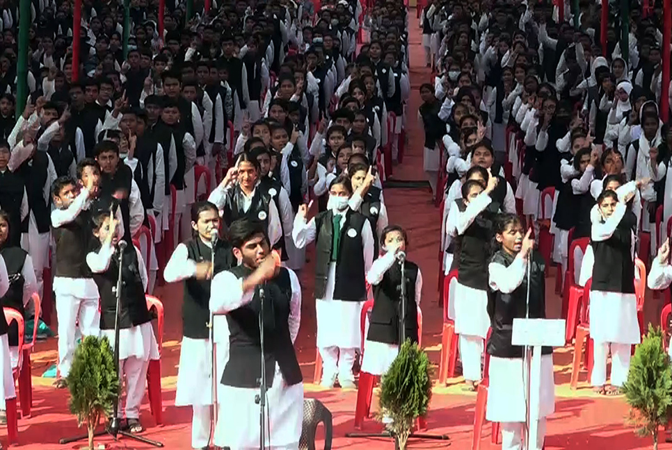 খুলনায় ক্ষুদে কণ্ঠে ঐতিহাসিক ৭ মার্চের ভাষণ