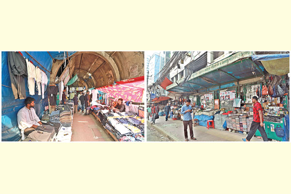 যাত্রী ছাউনি এখন ব্যবসা কেন্দ্র