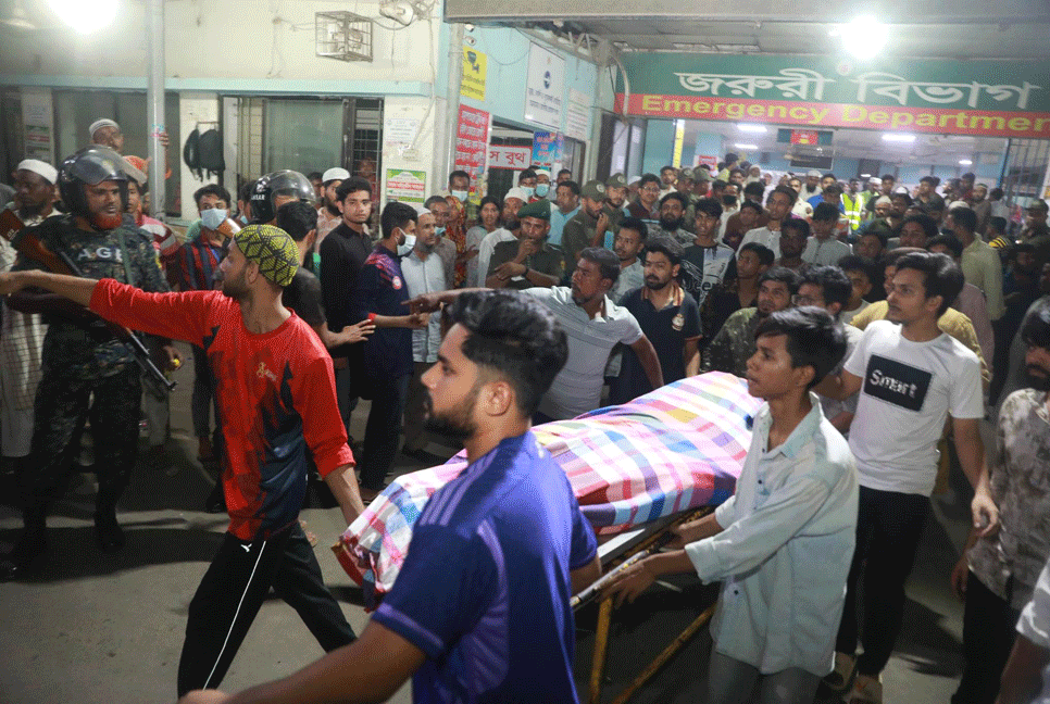 গুলিস্তানে বিস্ফোরণ: ১৬ মরদেহ হস্তান্তর