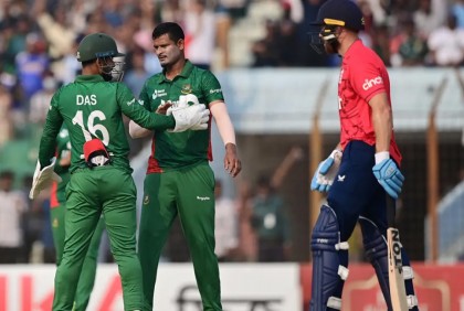 ইংলিশদের চ্যালেঞ্জ মোকাবিলা করে টাইগারদের বড় জয় 

