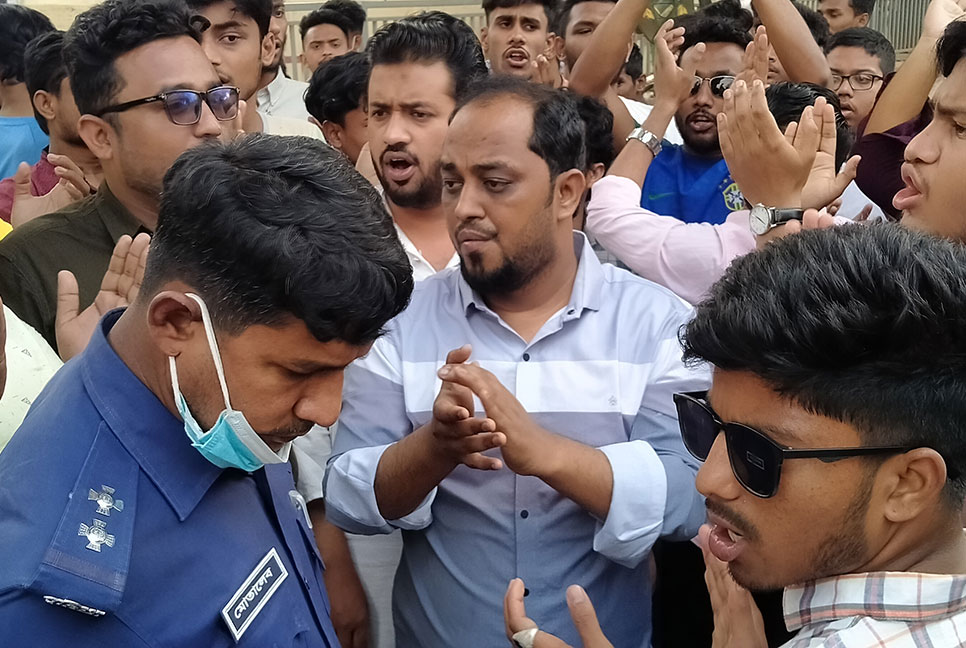 ব্রাহ্মণবাড়িয়ায় বিএনপি-ছাত্রলীগের পাল্টাপাল্টি কর্মসূচি