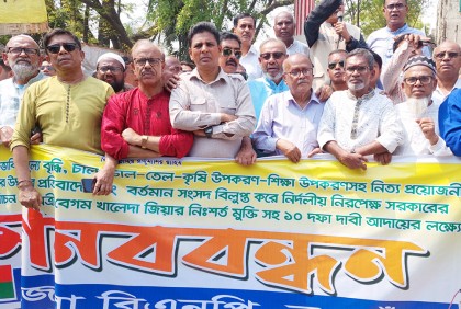 ‘সরকারের বিদায় এখন সময়ের ব্যাপার মাত্র’