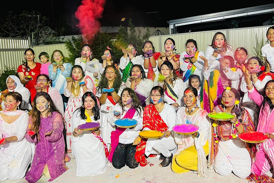 সিডনিতে নৃত্যাঞ্জলী ডান্স একাডেমি অস্ট্রেলিয়া আয়োজিত হোলি উৎসব অনুষ্ঠিত