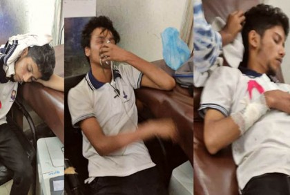 সোনারগাঁয়ে হামলার শিকার তিতুমীরের শিক্ষার্থীরা