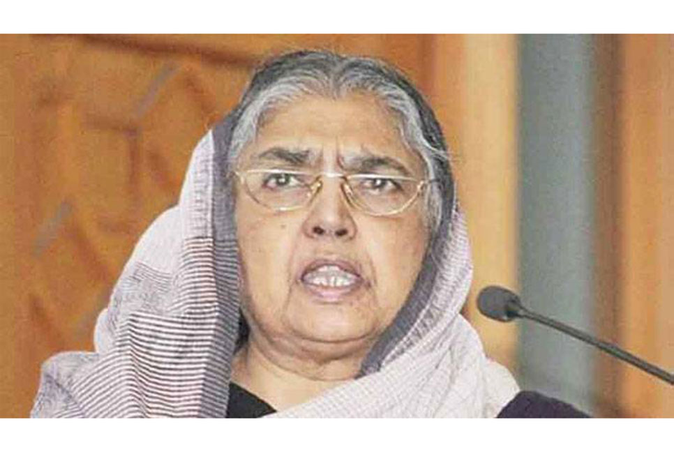 অন্ধকারে আলো নিয়ে এগিয়ে চলছেন প্রধানমন্ত্রী: মতিয়া চৌধুরী