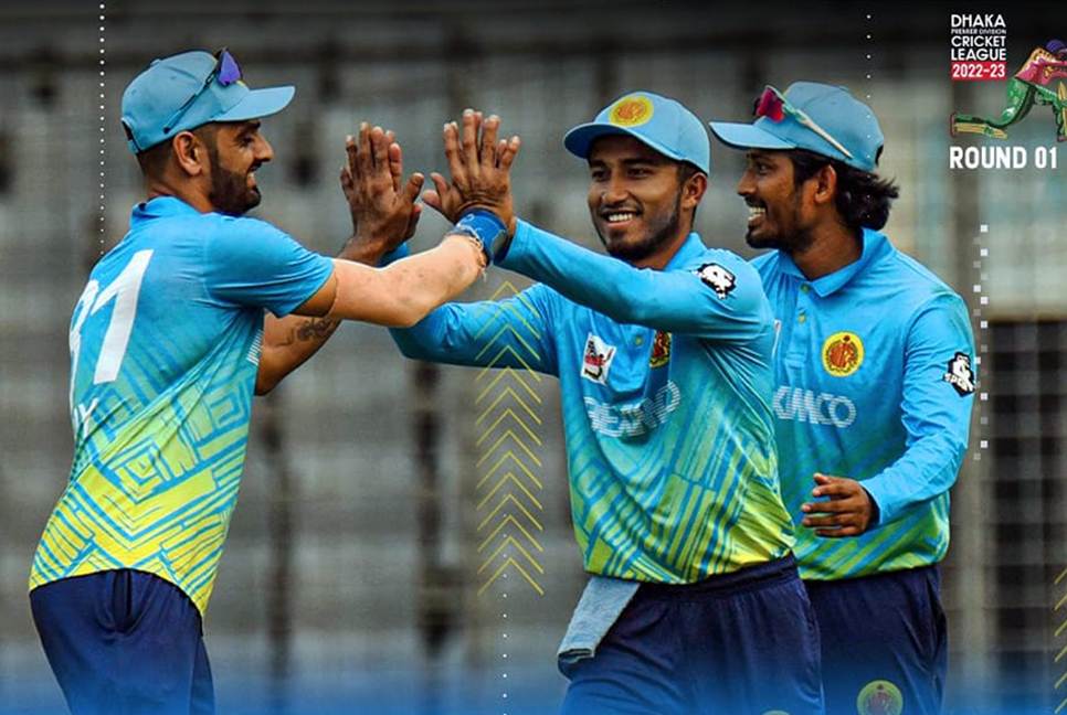 এনামুল, আফিফ ও রনির ব্যাটে ঝড়